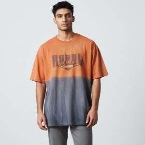 Harley Davidson Tie Dye Flames Rally Rebel Ride Magic City North Dakota Size 2xl